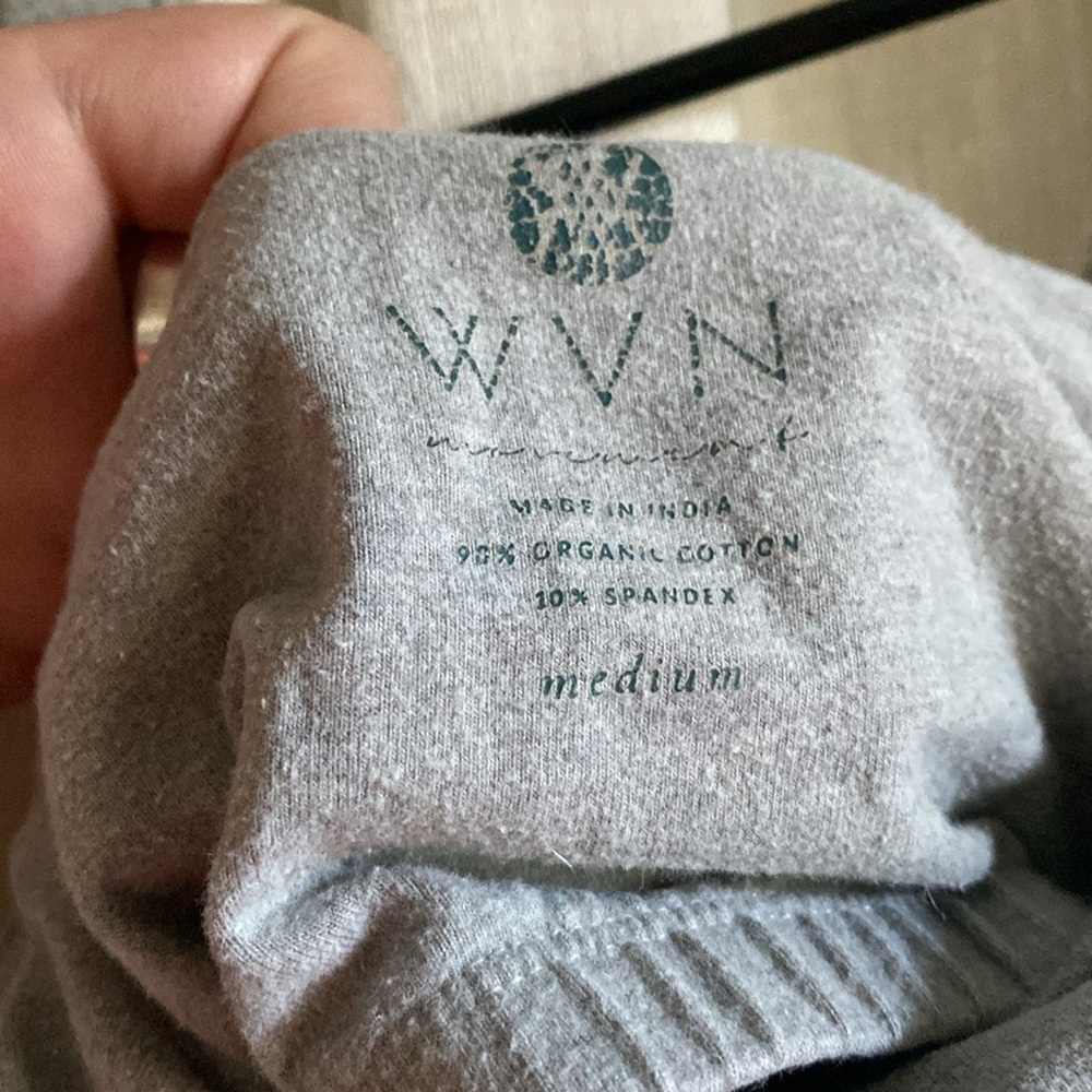 WVN Movement Grey Cotton Onesie - Picture 3 of 4
